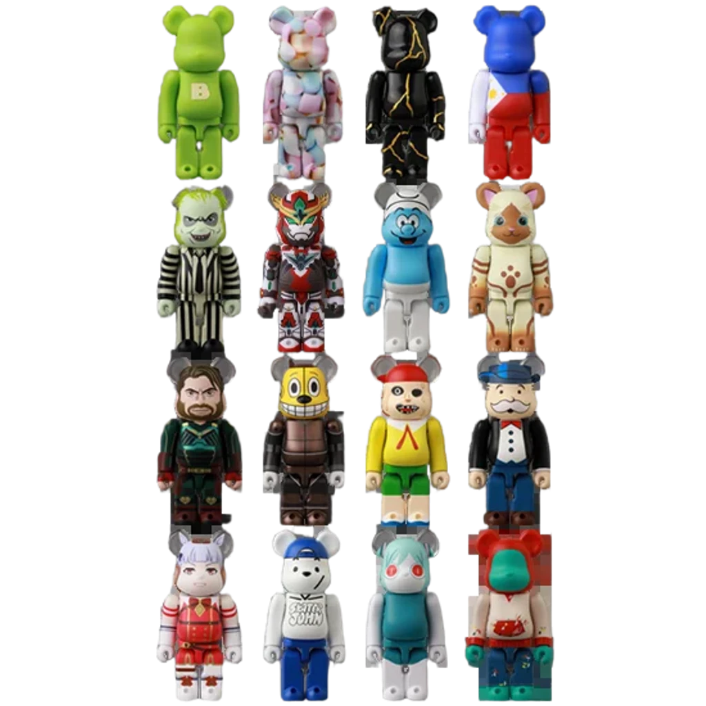 ФИГУРА MEDICOM TOY BEARBRICK SERIES 49 BLIND BOX 100% 7 CM