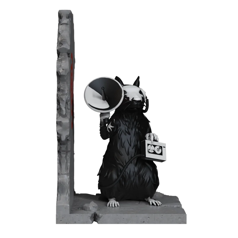 ФИГУРА MIGHTY JAXX RADAR RAT BY BRANDALISED 24 СМ