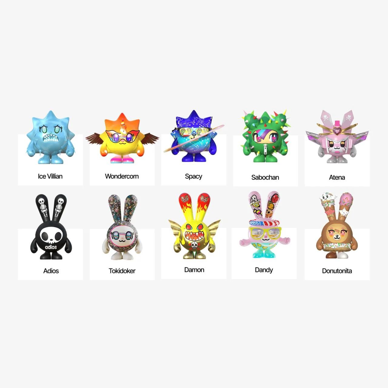 ФИГУРА CHIKOROKO X TOKIDOKI Блайндбокс 6 CM