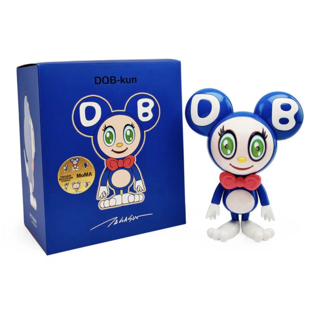 ФИГУРА TAKASHI MURAKAMI DOB-KUN DARK BLUE 23 СМ