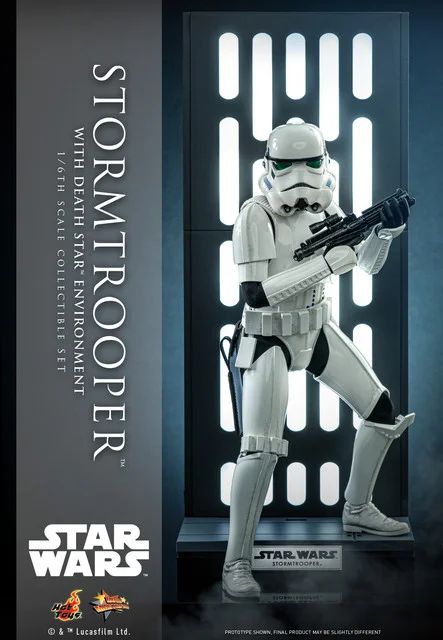 : STORMTROOPER WITH DEATH STAR ENVIROMENT