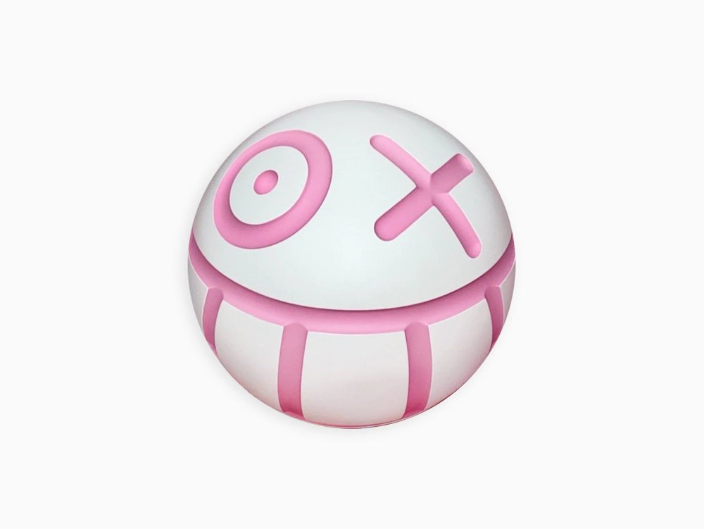 ФИГУРА MEDICOM TOY X ANDRÉ MR. A BALL (WHITE/PINK) 28 СМ