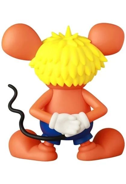 ФИГУРА MEDICOM TOY KEITH HARING VCD ANDY MOUSE ORANGE 15 СМ