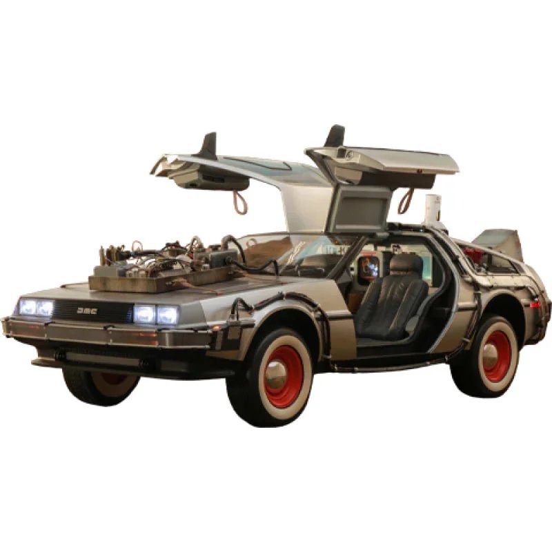 ФИГУРА HOT TOYS BACK TO THE FUTURE III DELOREAN 25 СМ