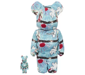 ФИГУРА MEDICOM TOY BEARBRICK WORLD WIDE TOUR 3 MUROTSUYOSHI 100% & 400% 7 CM & 28 CM