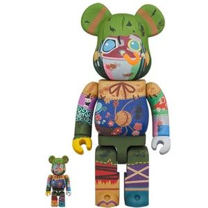 ФИГУРА MEDICOM TOY BEARBRICK POUPELLE OF CHIMNEY TOWN 100% & 400% 7 CM & 28 CM