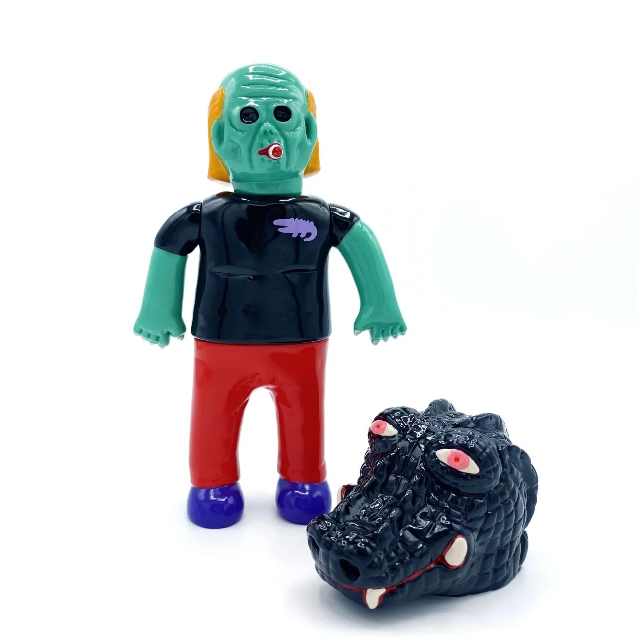 ФИГУРА DCON23 ABOUT ANIMALS CROCODILE 2ND 16 CM - 2