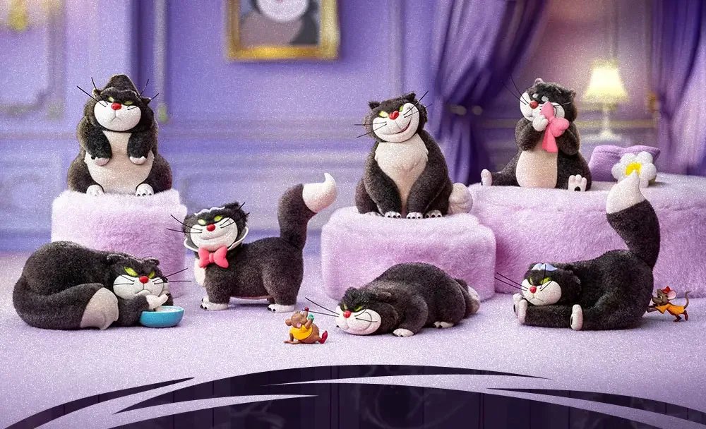 ФИГУРА 52TOYS THE MISCHIEVOUS CAT LUCIFER Блайндбокс 10 CM