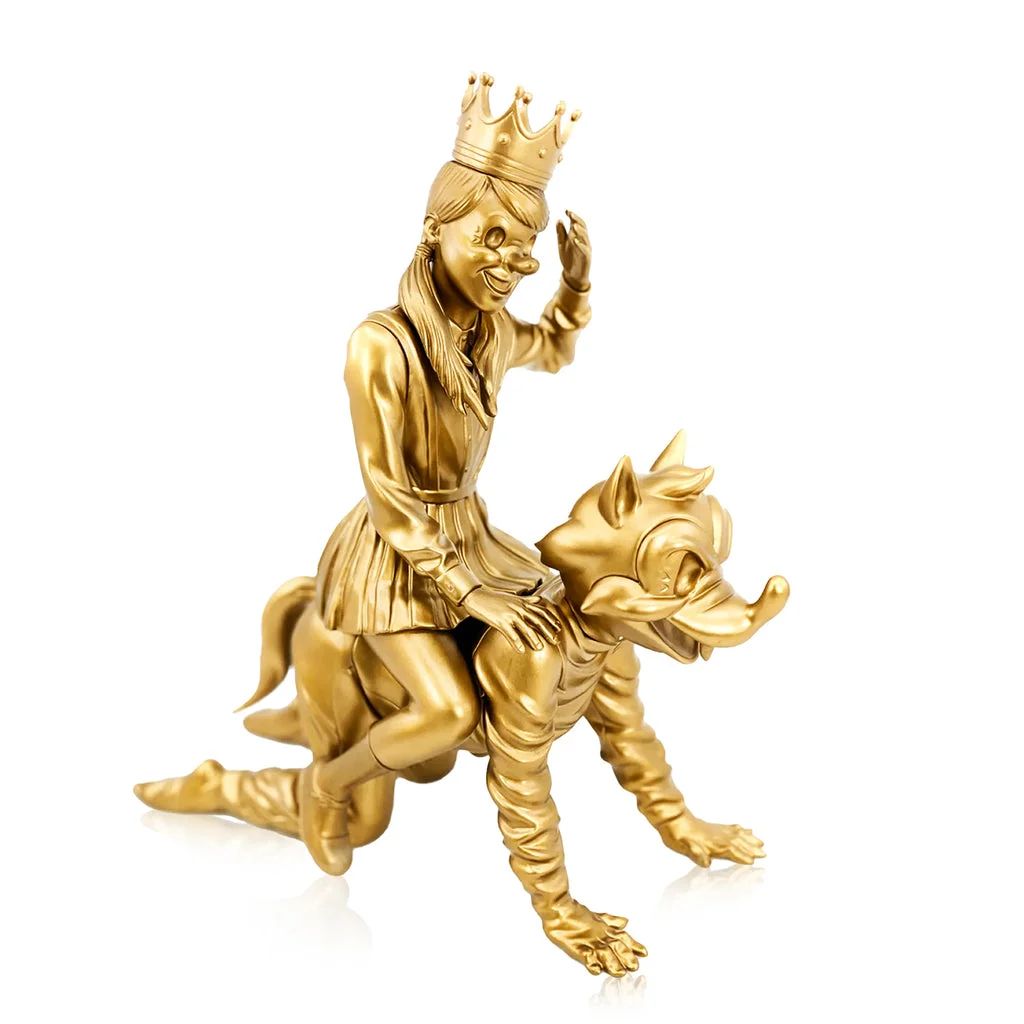 ФИГУРА VICTOR CASTILLO PUPPY VINYL GOLD 26 СМ