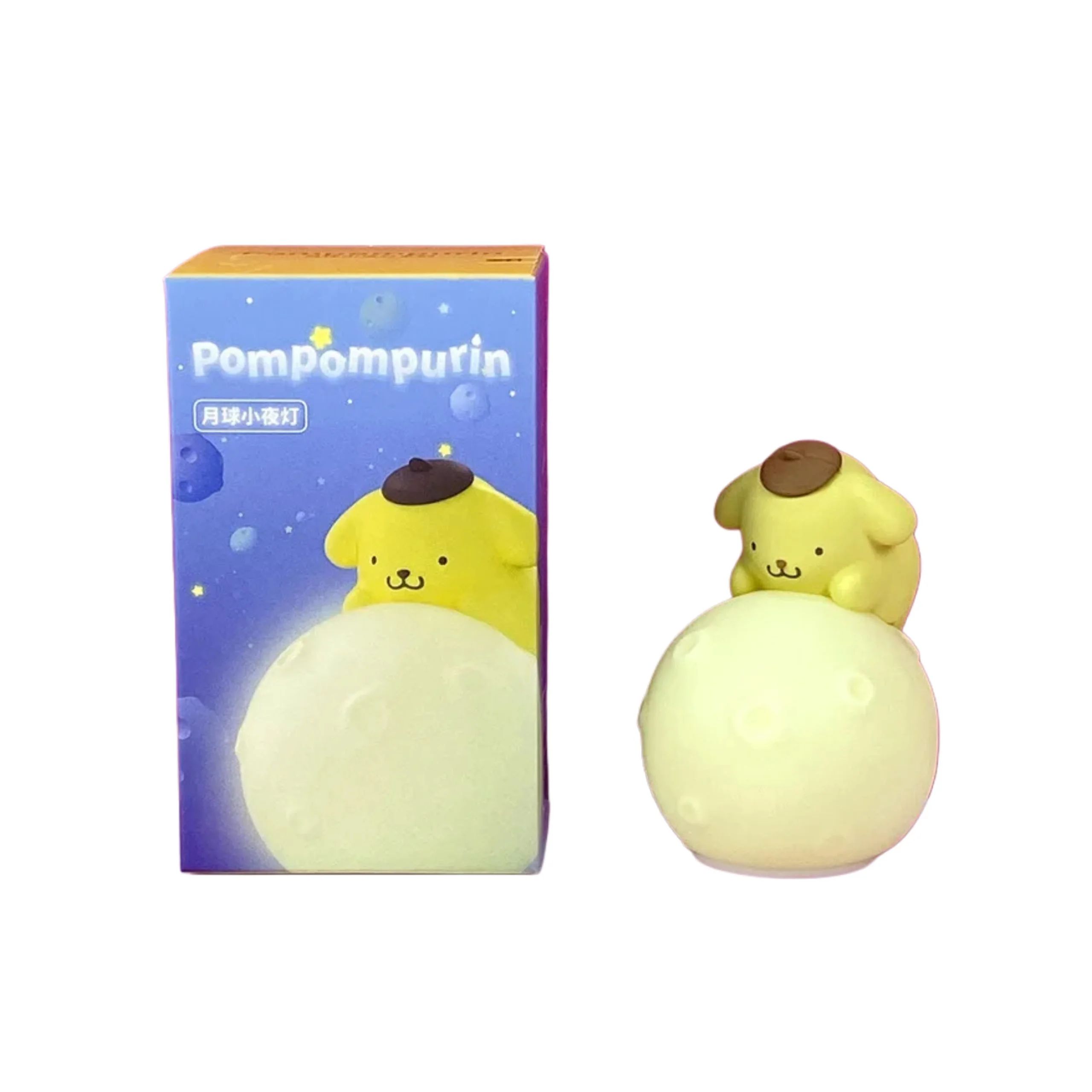 ФИГУРА HELLO KITTY SANRIO MOON NIGHT LIGHT PUDDING ЖЕЛТЫЙ 6 СМ - 2