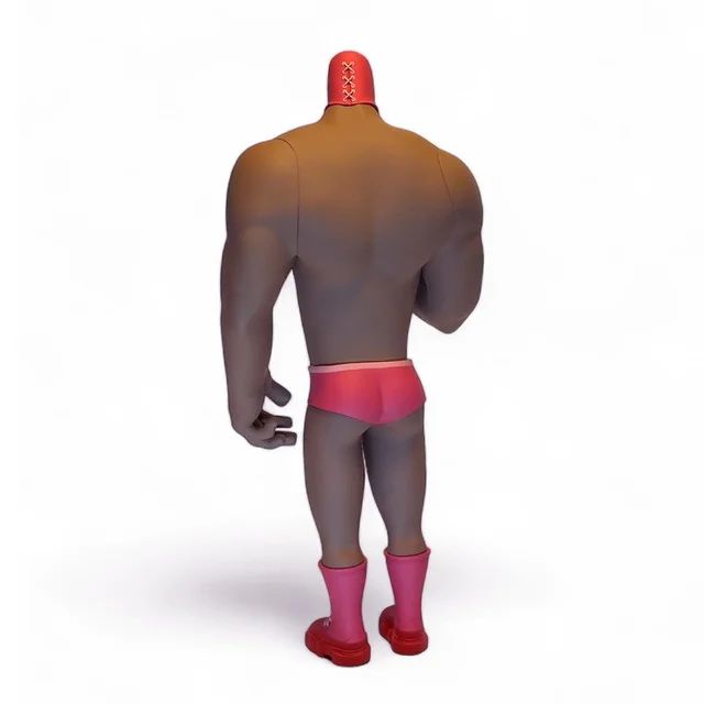 ФИГУРА RODRIGO ROJI LUCHA - OG PINK COLORWAY 50 CM - 2