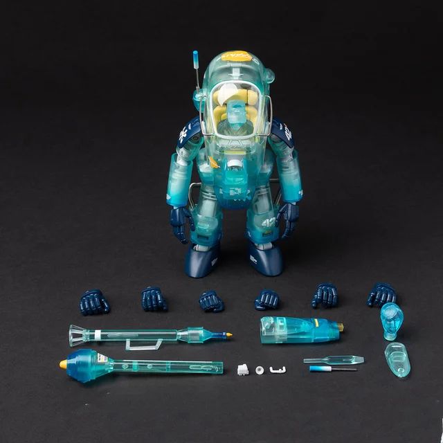 ФИГУРА MA.K. GUSTAV MK-03 1/16 SCALE LIMITED EDITION MODEL - BLUE 14 CM - 2