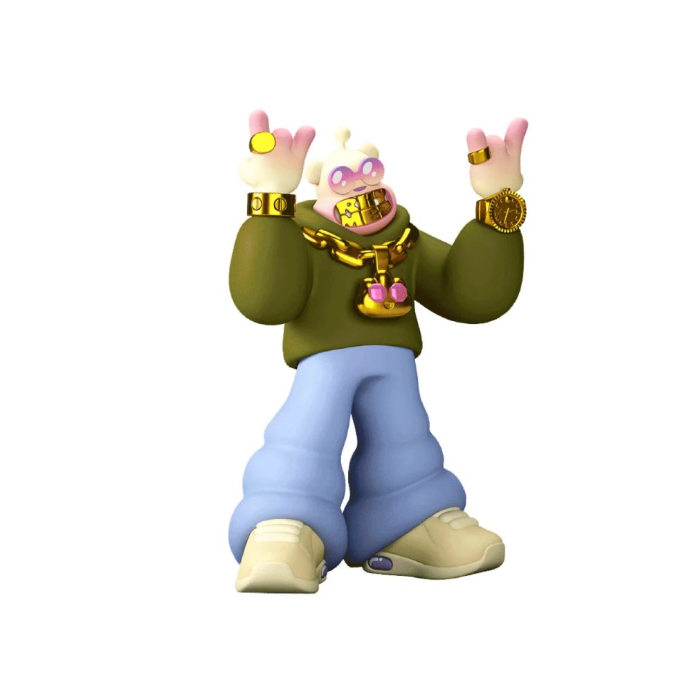 ФИГУРА SUPERPLASTIC X RHYMEZLIKEDIMEZ FILTH-E 22 СМ