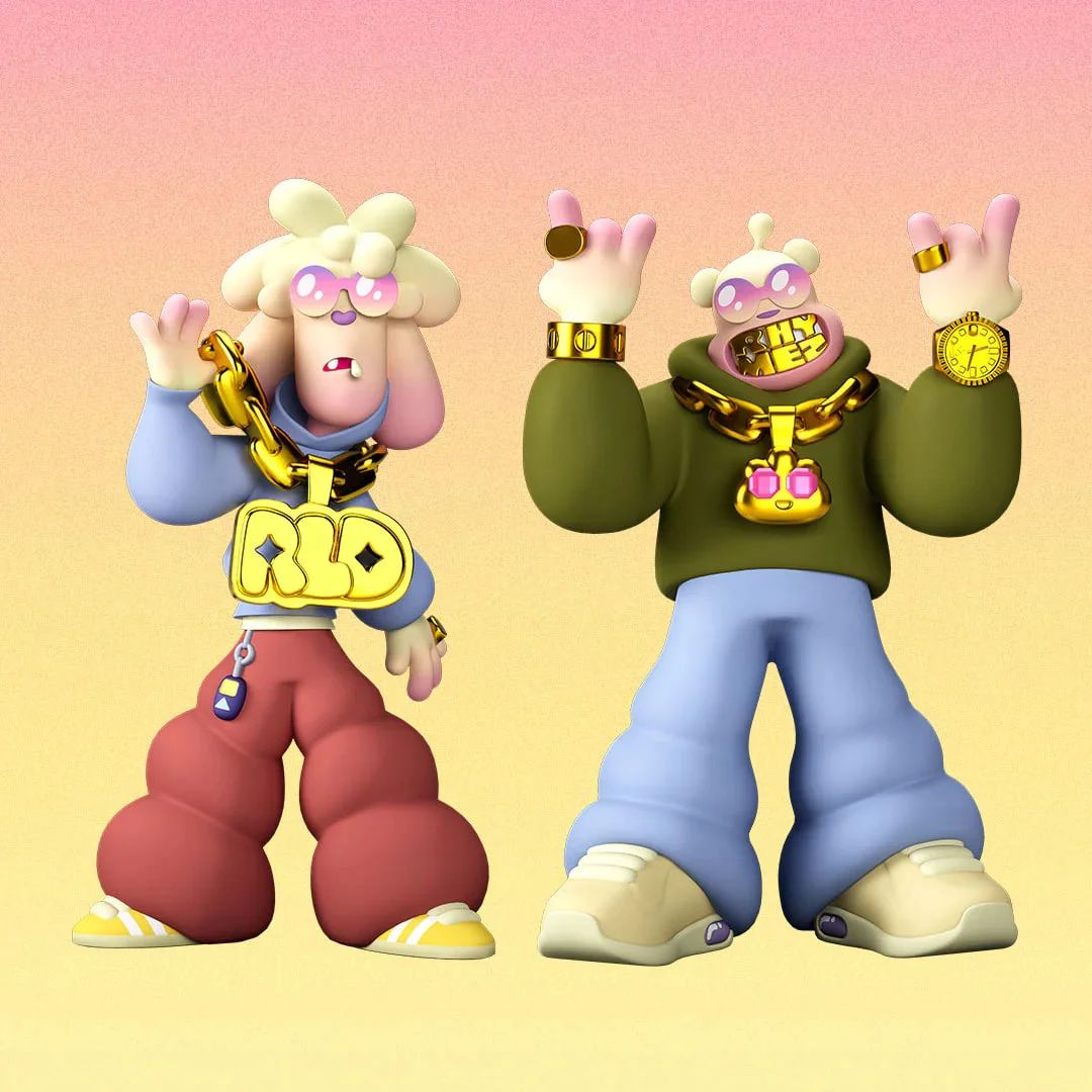 ФИГУРА SUPERPLASTIC X RHYMEZLIKEDIMEZ FILTH-E 22 СМ - 5