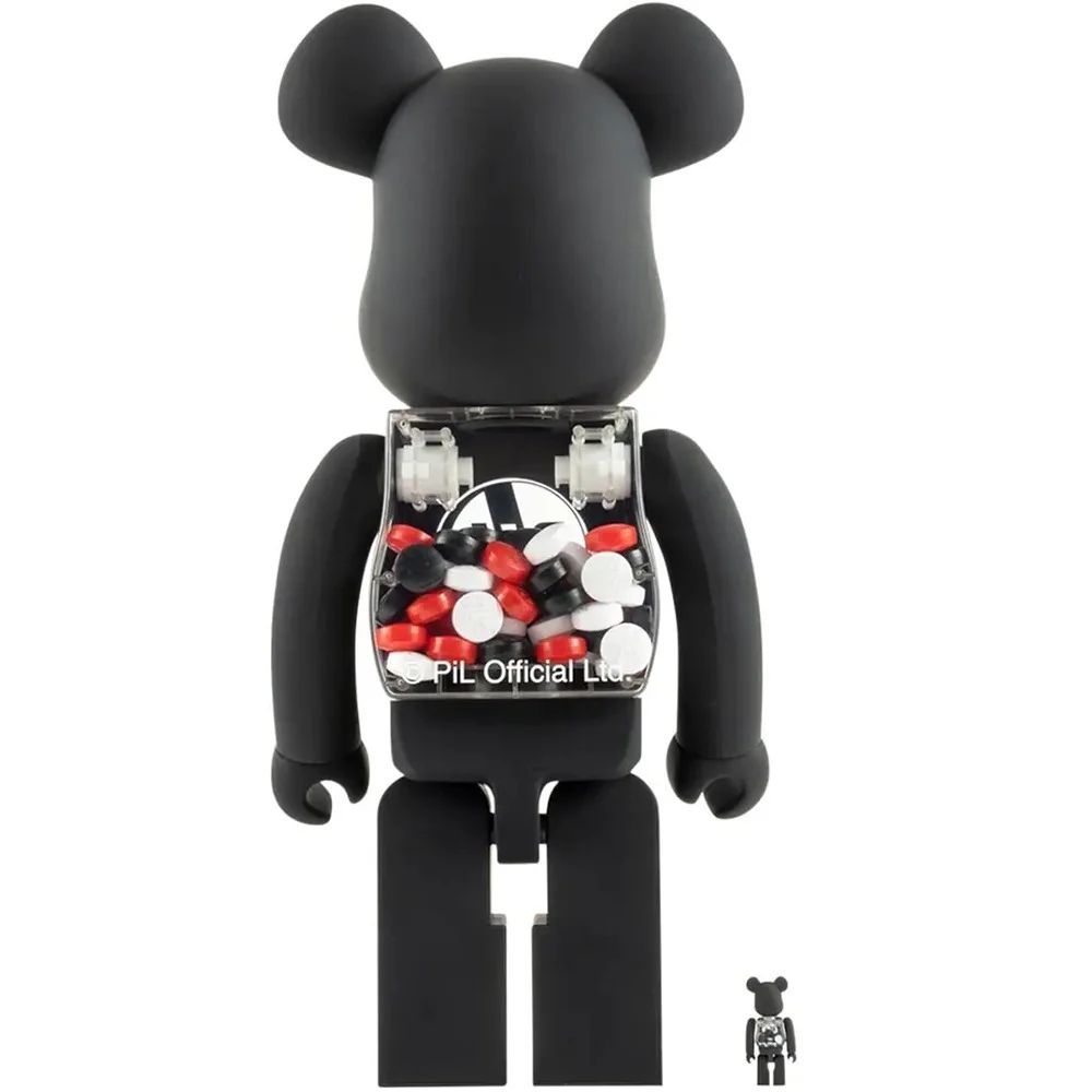 ФИГУРА MEDICOM TOY BEARBRICK PIL 100% & 1000% 7 CM & 70 CM