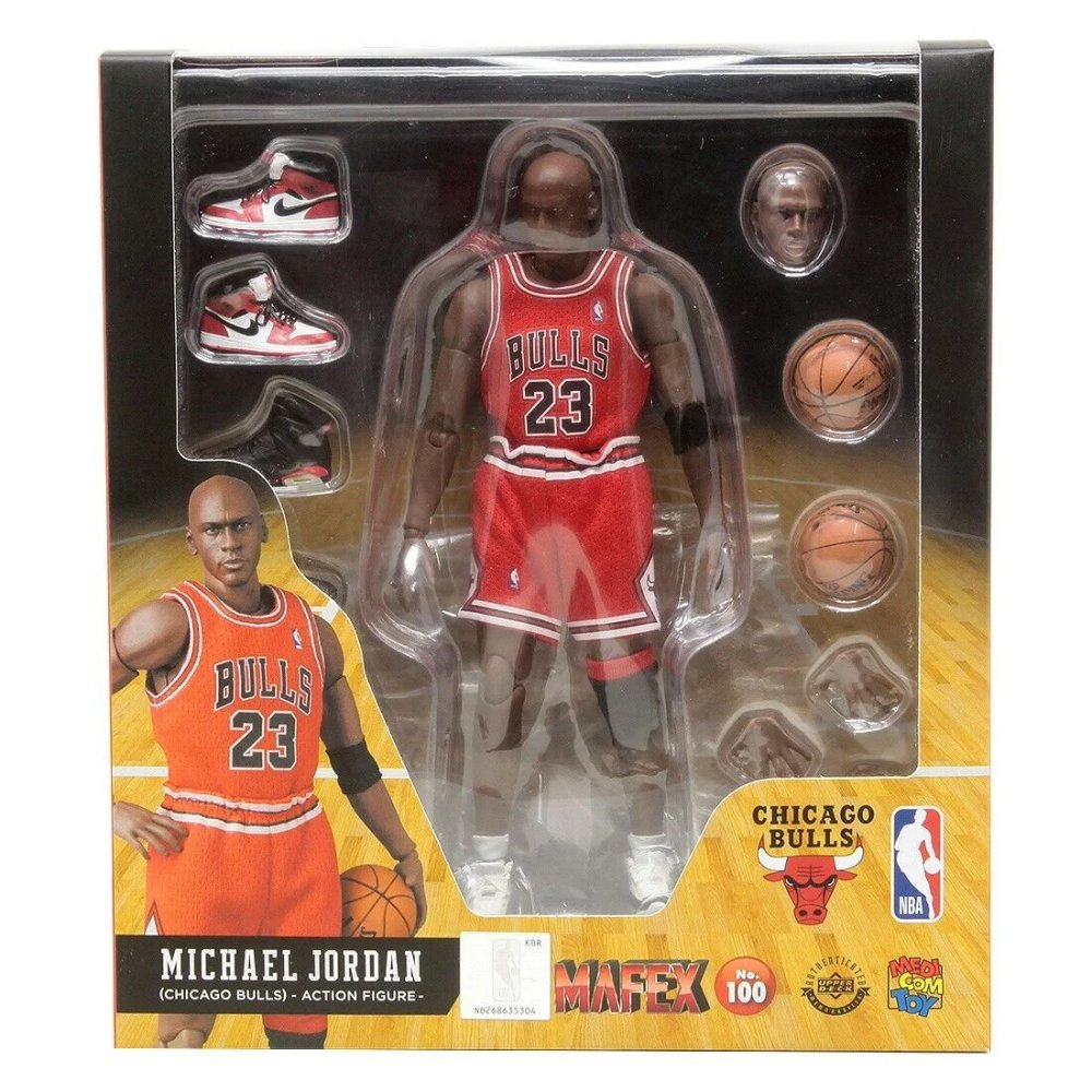 ФИГУРА MEDICOM TOY MEDICOM MICHAEL JORDAN MAFEX (RED CHICAGO BULLS) 16 СМ