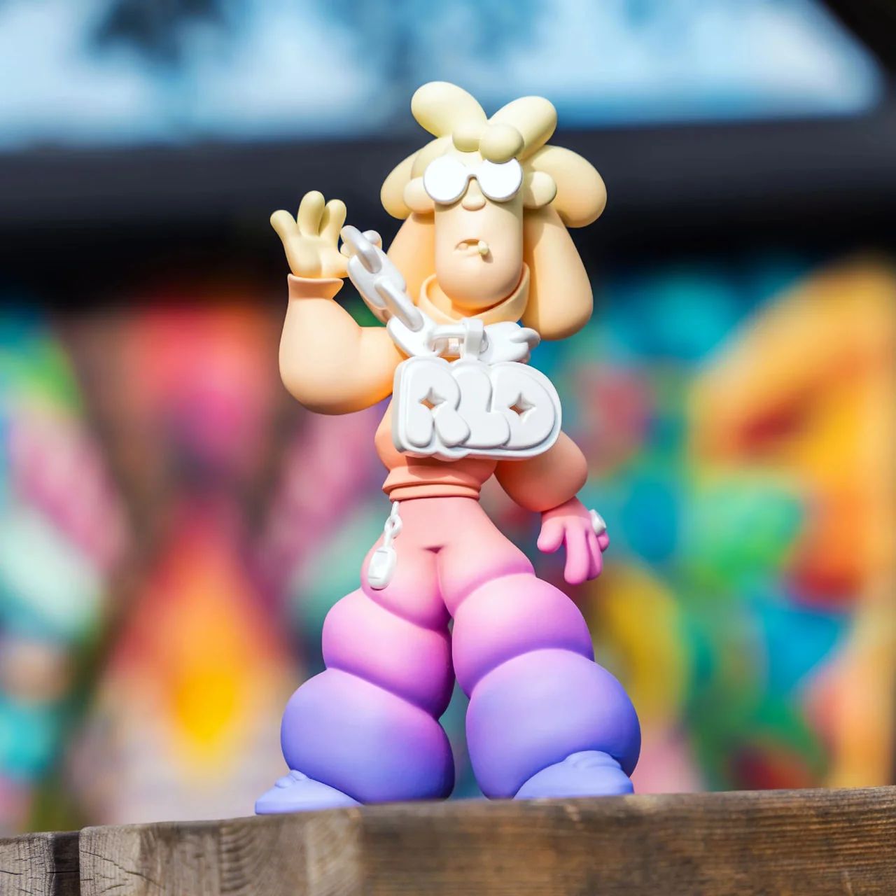 ФИГУРА SUPERPLASTIC X RHYMEZLIKEDIMEZ LIL ILL - TWILIGHT EDITION 22 СМ - 2