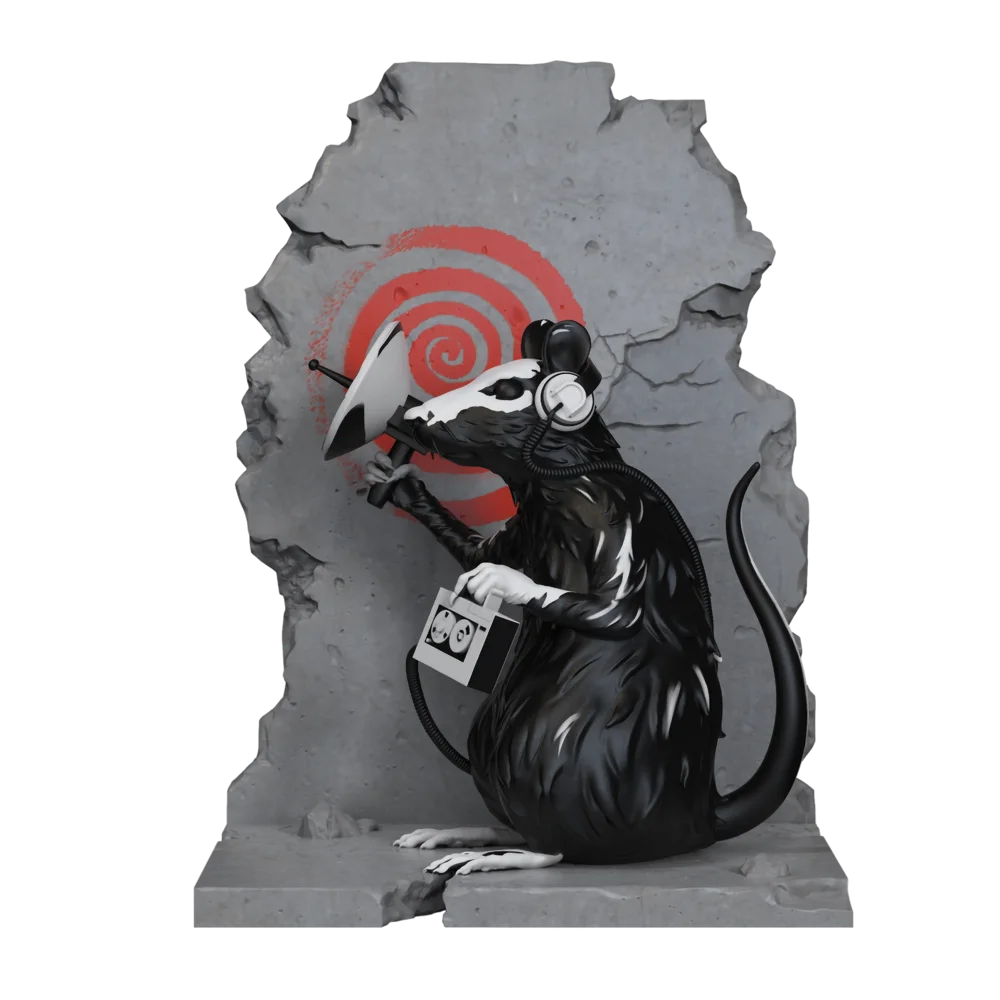 ФИГУРА MIGHTY JAXX RADAR RAT BY BRANDALISED 24 СМ