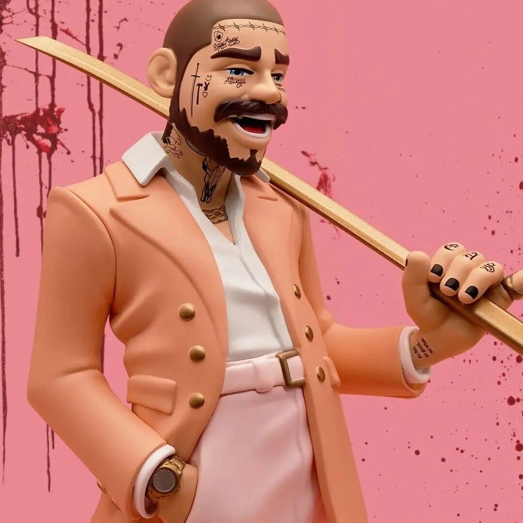 ФИГУРА SUPERPLASTIC X POST MALONE - THE LEGEND OF MALONE FIGURE 30 СМ - 2