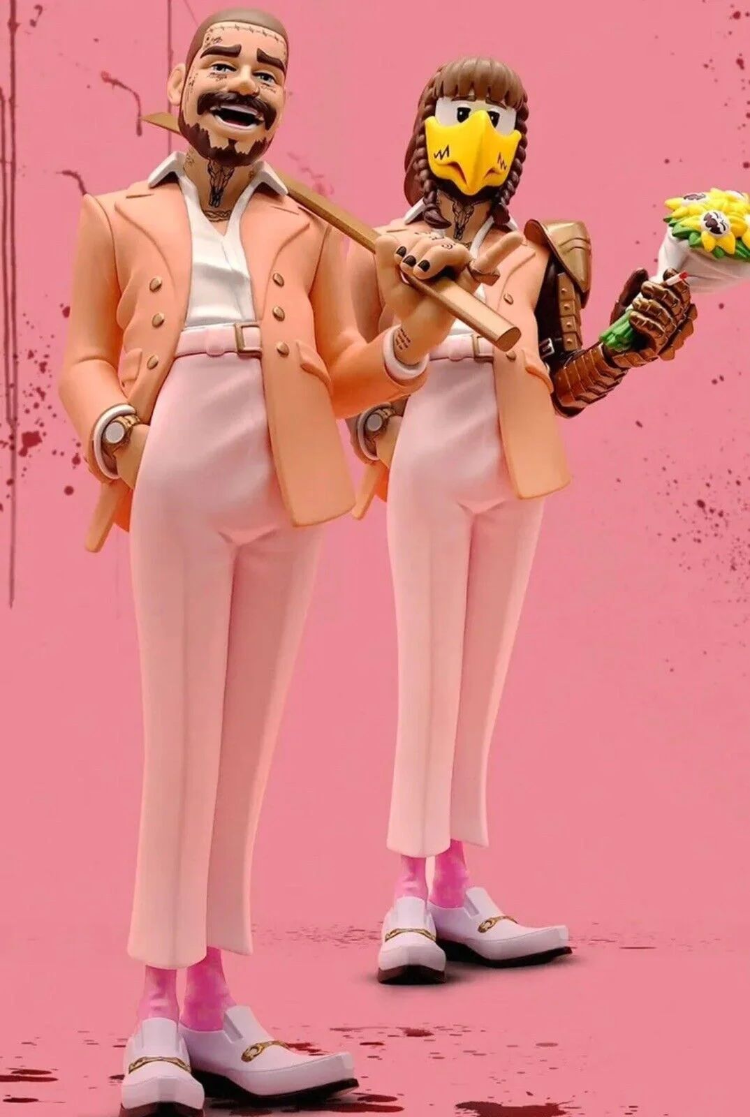 ФИГУРА SUPERPLASTIC X POST MALONE - THE LEGEND OF MALONE FIGURE 30 СМ - 4