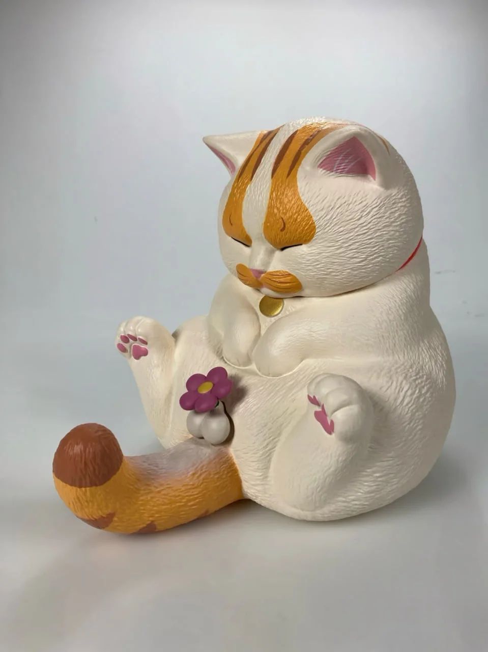 ФИГУРА CJOY YEAR END SALE CROTCH STARING CAT (ORANGE AND WHITE SHORTHAIR) 8 СМ - 3