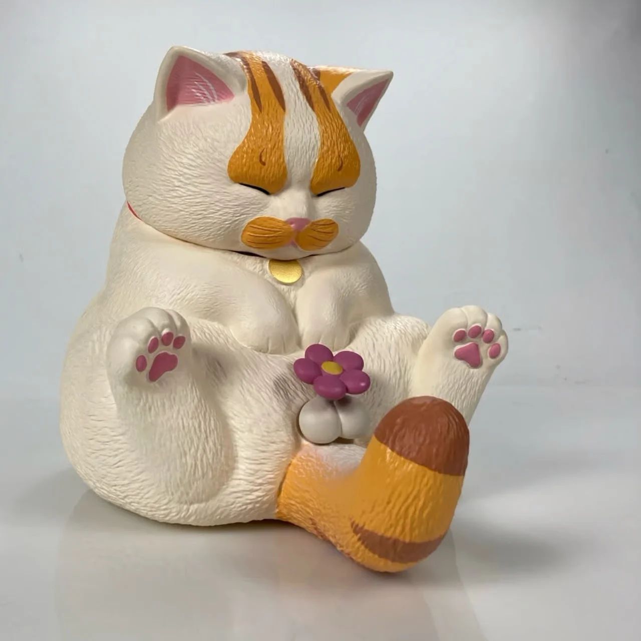 ФИГУРА CJOY YEAR END SALE CROTCH STARING CAT (ORANGE AND WHITE SHORTHAIR) 8 СМ - 4