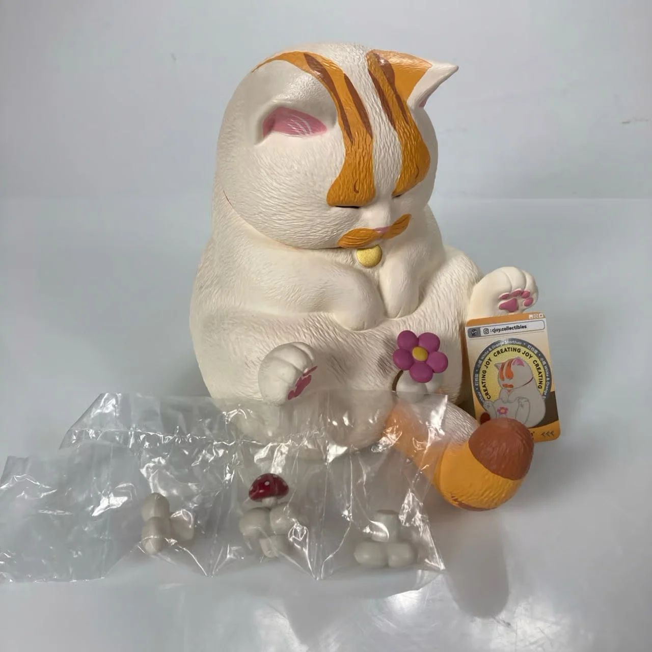 ФИГУРА CJOY YEAR END SALE CROTCH STARING CAT (ORANGE AND WHITE SHORTHAIR) 8 СМ - 5