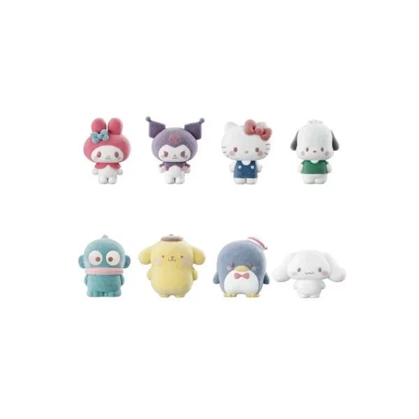 CHARACTERS DOLL FLOCKED SET 2