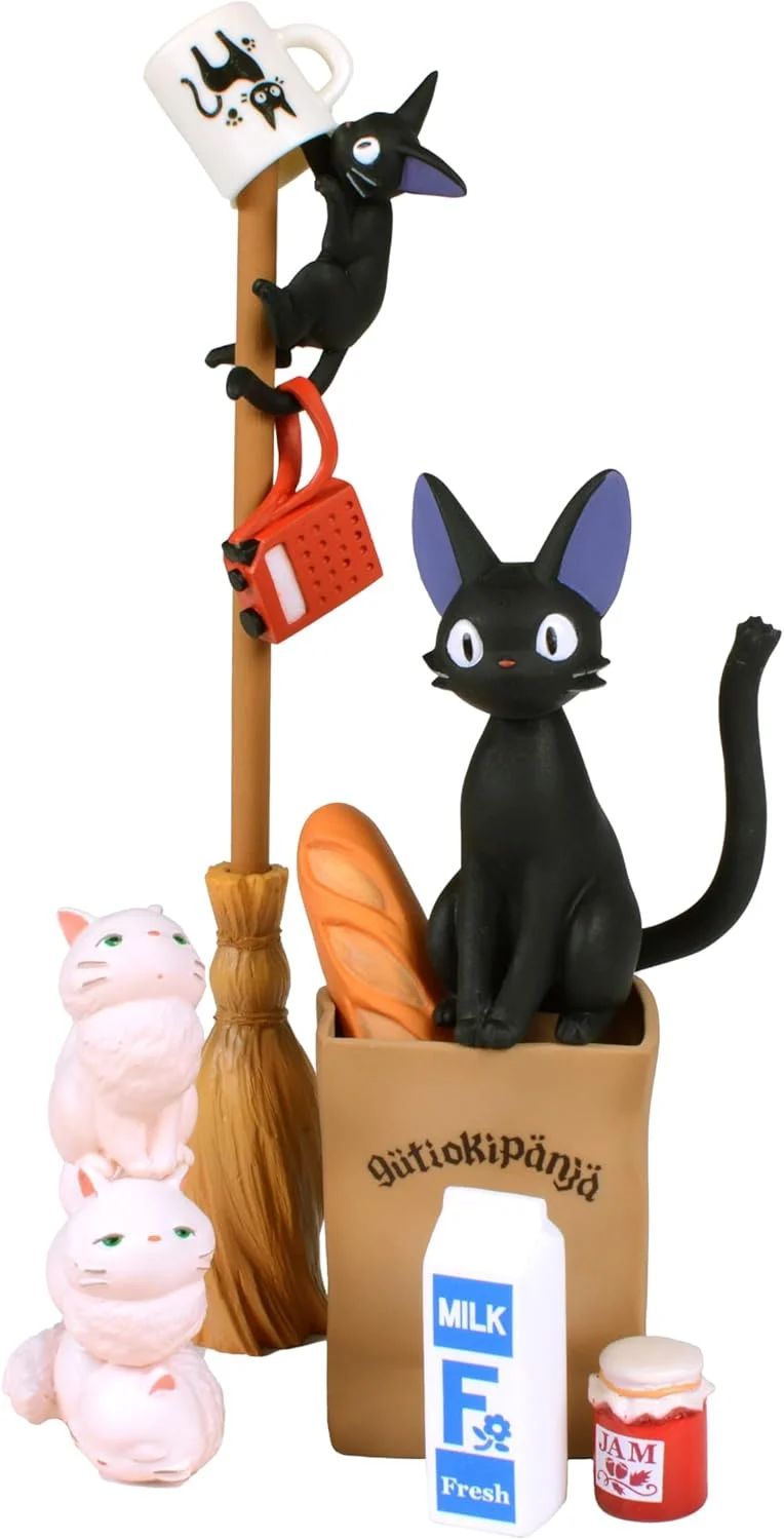 ФИГУРА KIKI'S DELIVERY SERVICE - JIJI NOSECHARA ASSORTMENT STACKING FIGURE 15 CM - 2