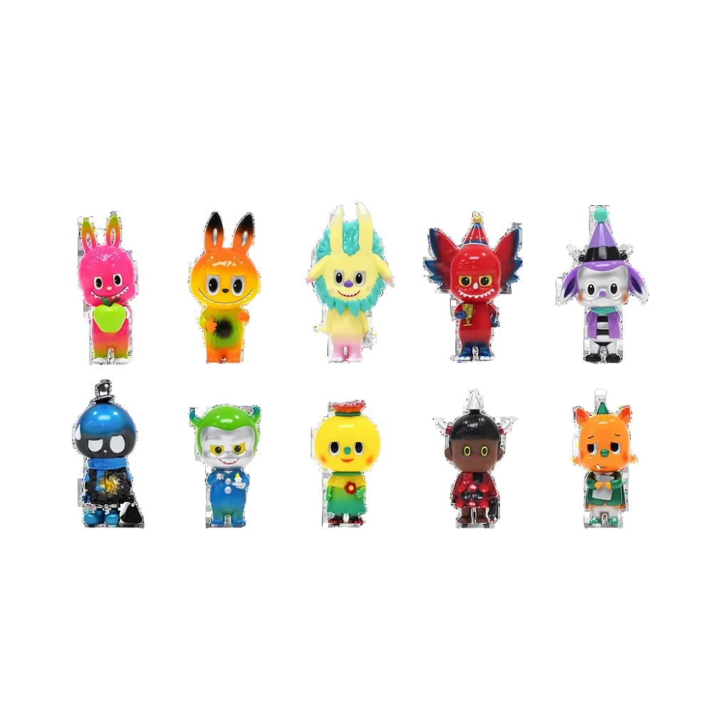 ФИГУРА HOW2WORK THE MONSTERS LABUBU DCON 7 СМ НАБОР 10 ШТ