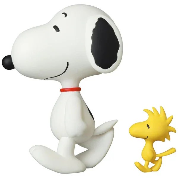 ФИГУРА SNOOPY AND WOODSTOCK 1997 VER. VCD 16 CM & 7 CM НАБОР 2 ШТ.