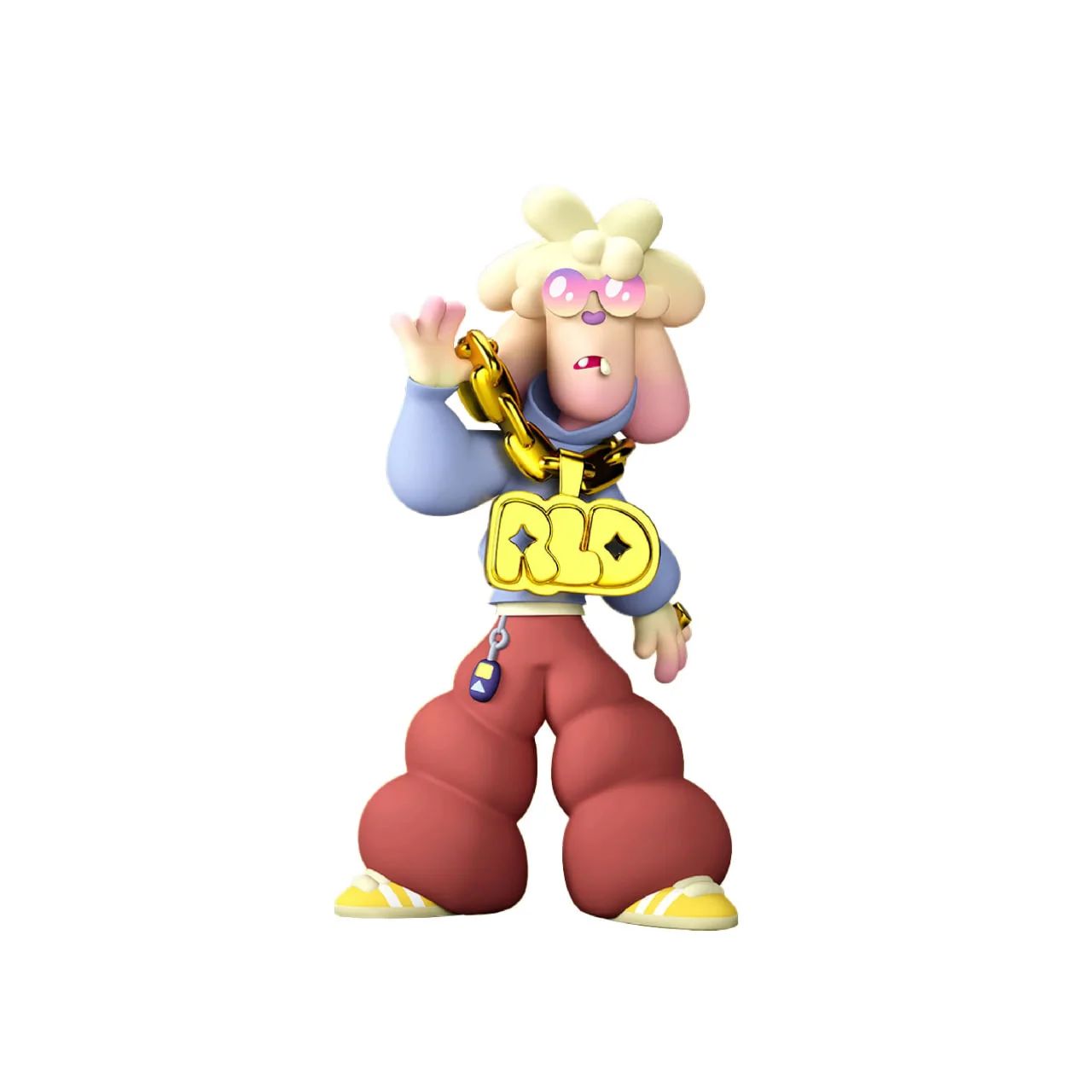 ФИГУРА SUPERPLASTIC X RHYMEZLIKEDIMEZ LIL ILL 22 СМ