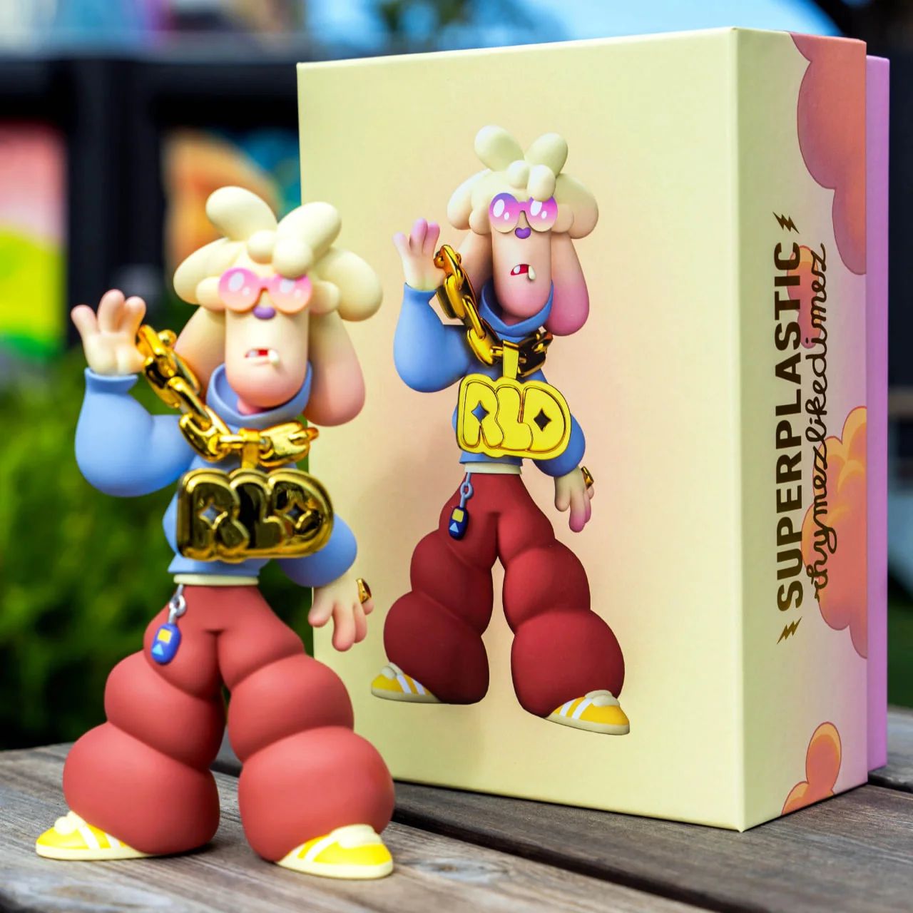 ФИГУРА SUPERPLASTIC X RHYMEZLIKEDIMEZ LIL ILL 22 СМ