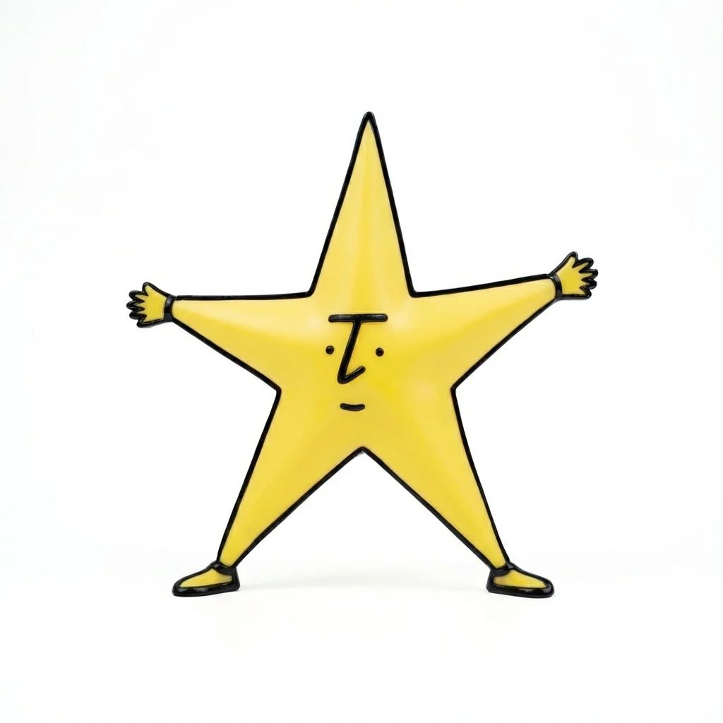 YU NAGABA STAR MAN YELLOW COLORWAY