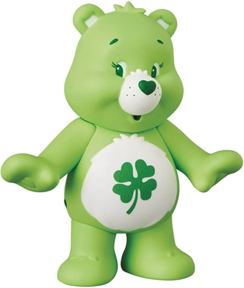 ФИГУРА MEDICOM TOY UDF CARE BEARS GOOD LUCK BEAR 7 СМ