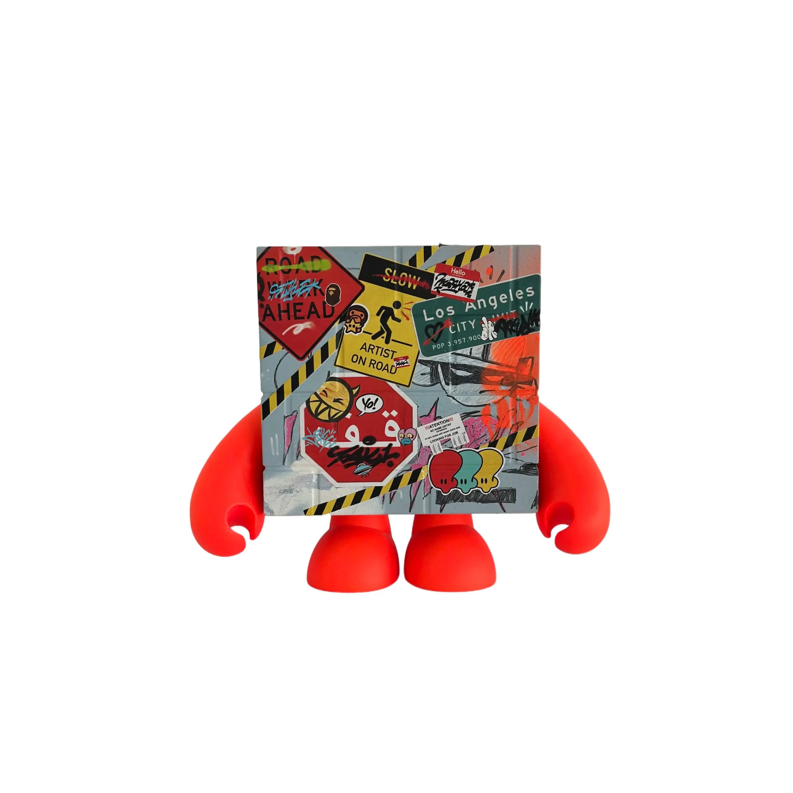 ZAK MINI MONSTER BRICK RED