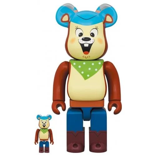 ФИГУРА MEDICOM TOY BEARBRICK X KELLOGG'S PETER 100% & 400% 7 CM & 28 CM