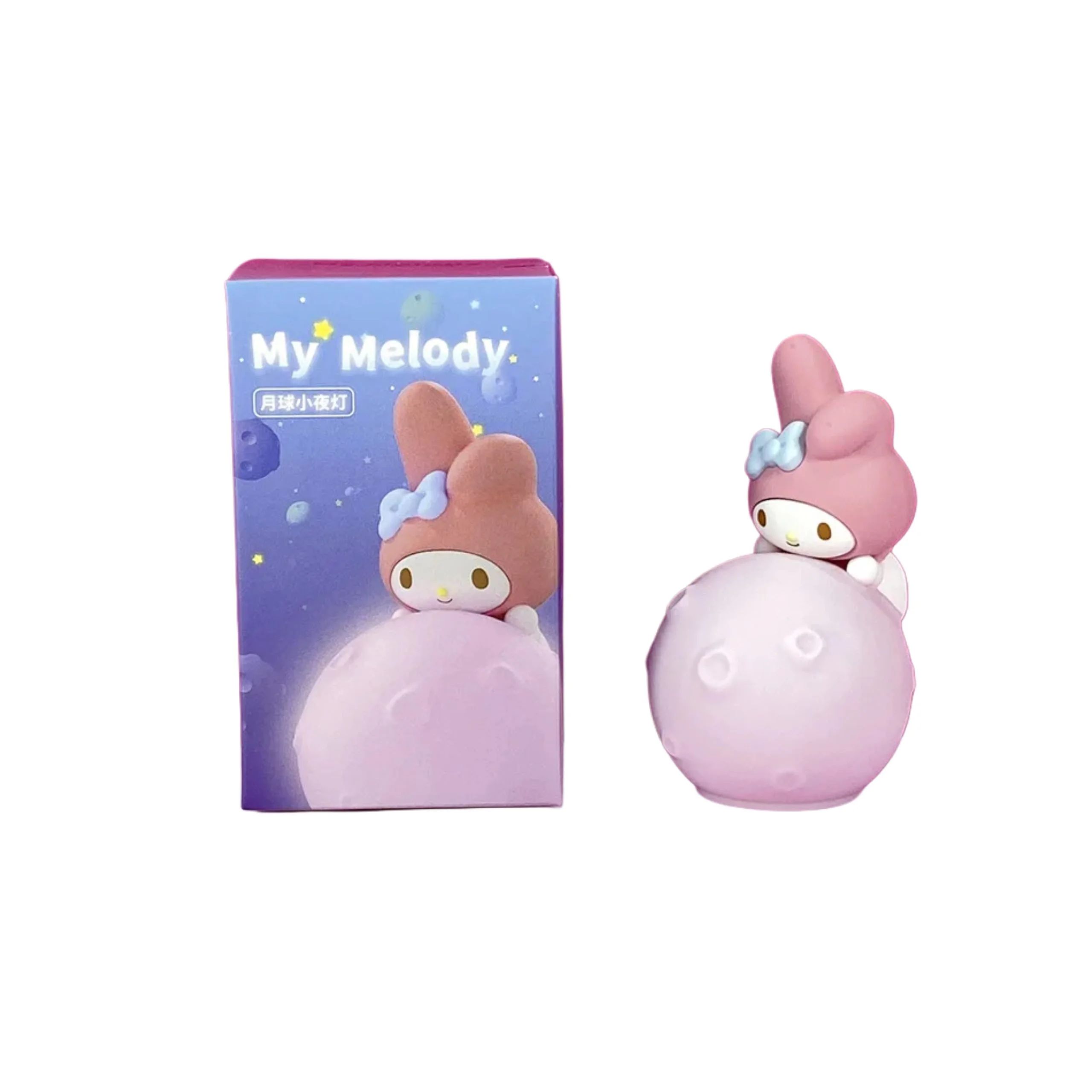 ФИГУРА HELLO KITTY SANRIO MOON NIGHT LIGHT MELODY РОЗОВЫЙ 6 СМ - 2