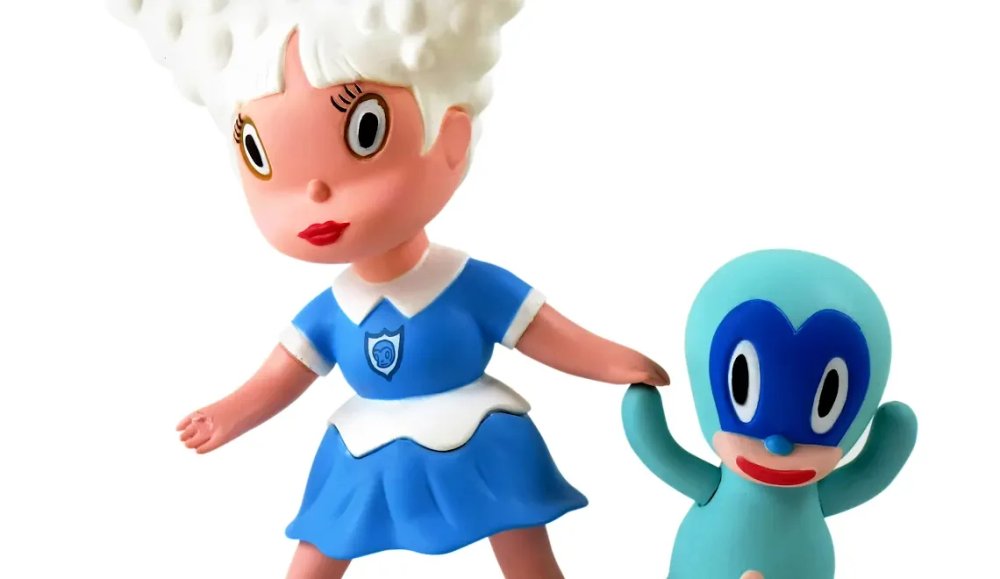 ФИГУРА GARY BASEMAN THE WILD GIRLS AND CHOU CHOUS NAOMI BLUE 15 СМ