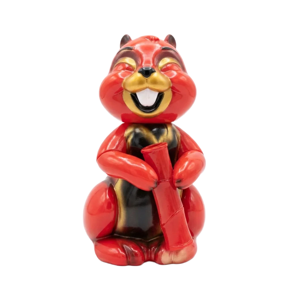 ФИГУРА BLACKBOOK TOYS X FRANK KOZIK BONG BUNNY SOFUBI RED COLORWAY 28 СМ