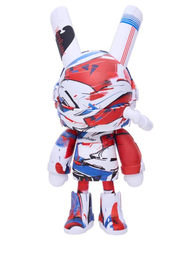 ФИГУРА ROBBIART X WHITE RABBIT 1000% 70 CM - 2