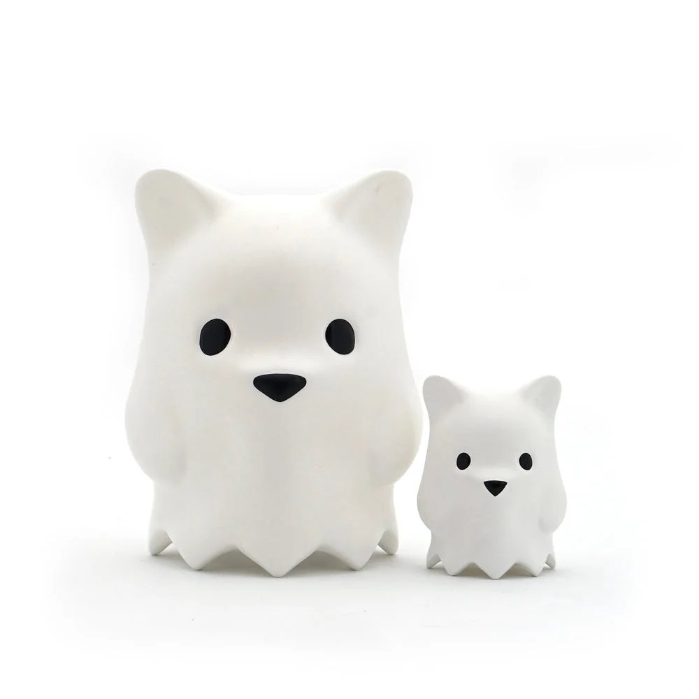 ФИГУРА LUKE CHUEH GHOST BEAR SET - WHITE 6 CM