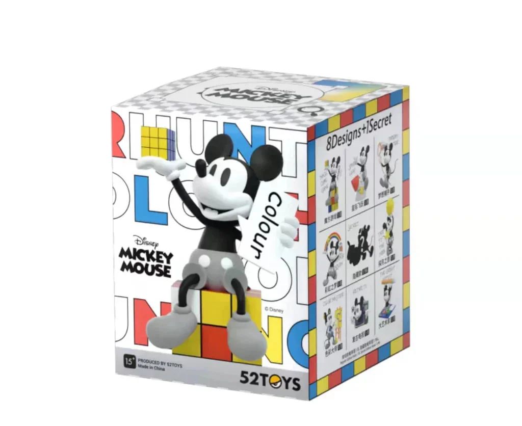 ФИГУРА 52TOYS MICKEY COLOR HUNTING Блайндбокс 9 CM
