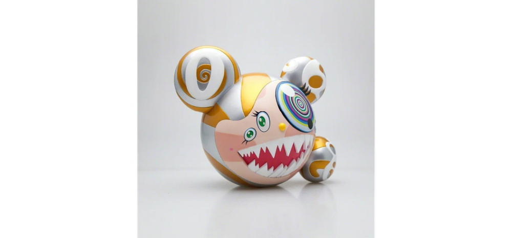 ФИГУРА TAKASHI MURAKAMI MR. DOB FIGURE (GOLD) 27 СМ