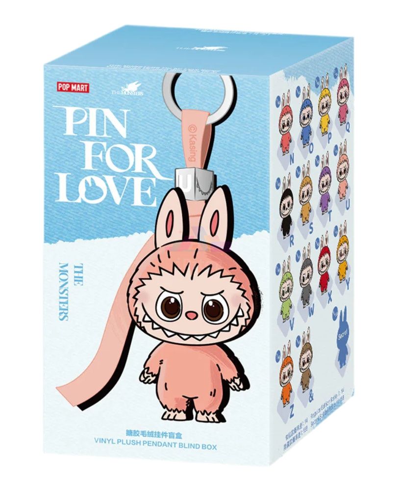 LABUBU PIN FOR LOVE (N–Z) Блайндбокс ГОЛУБОЙ