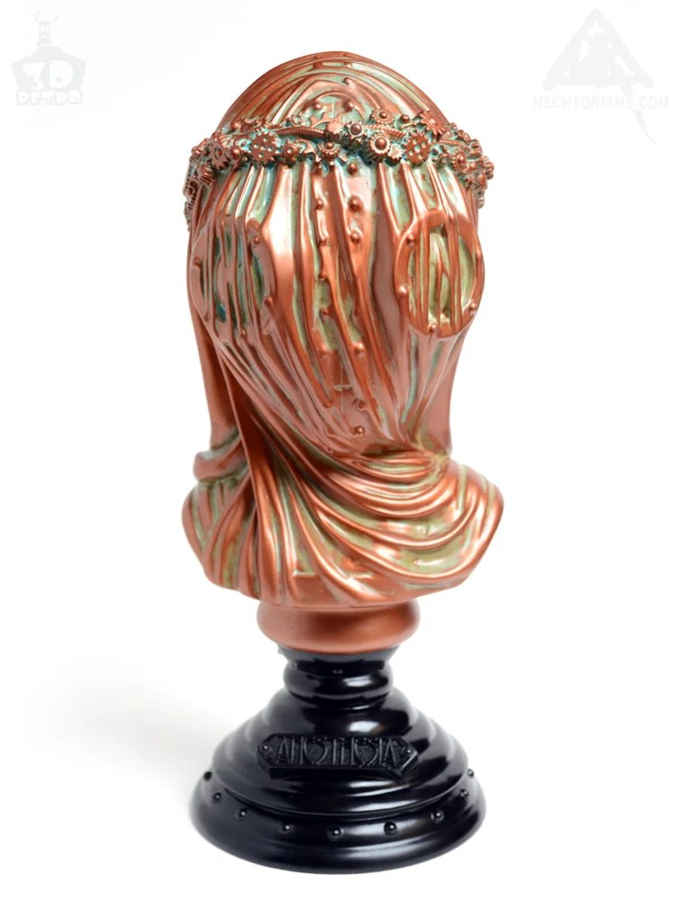 ФИГУРА DOKTOR A ANESTHESIA - THE DREAM DEALER'S DAUGHTER - VERDIGRIS BRONZE “USHER” EDITION 40 CM