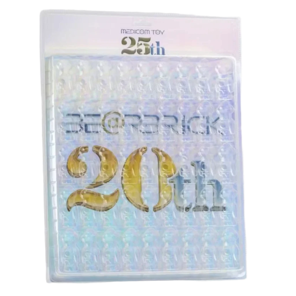 БОКС ДЛЯ ХРАНЕНИЯ MEDICOM TOY BEARBRICK X SORAYAMA – DISPLAY BLISTER BOARD 25TH ANNIVERSARY 100%