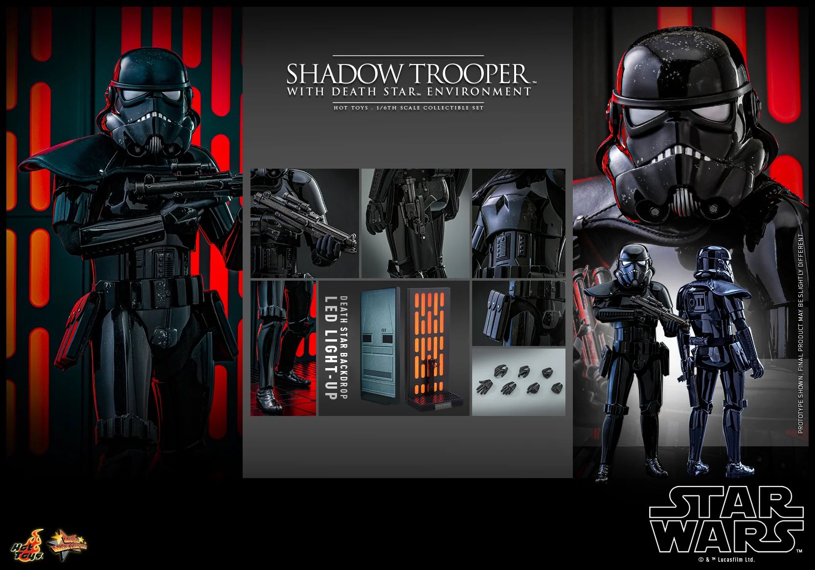 ФИГУРА SHADOW TROOPER™ WITH DEATH STAR ENVIRONMENT 30 СМ - 2
