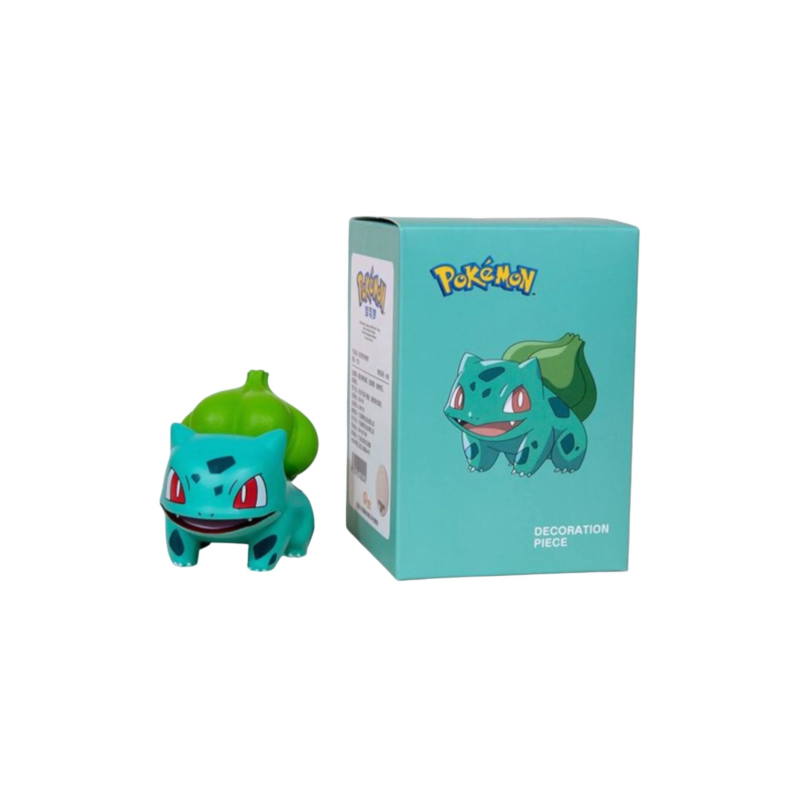 ФИГУРА POKEMON ORIGINAL BULBASAUR ЗЕЛЕНЫЙ 6 СМ - 2