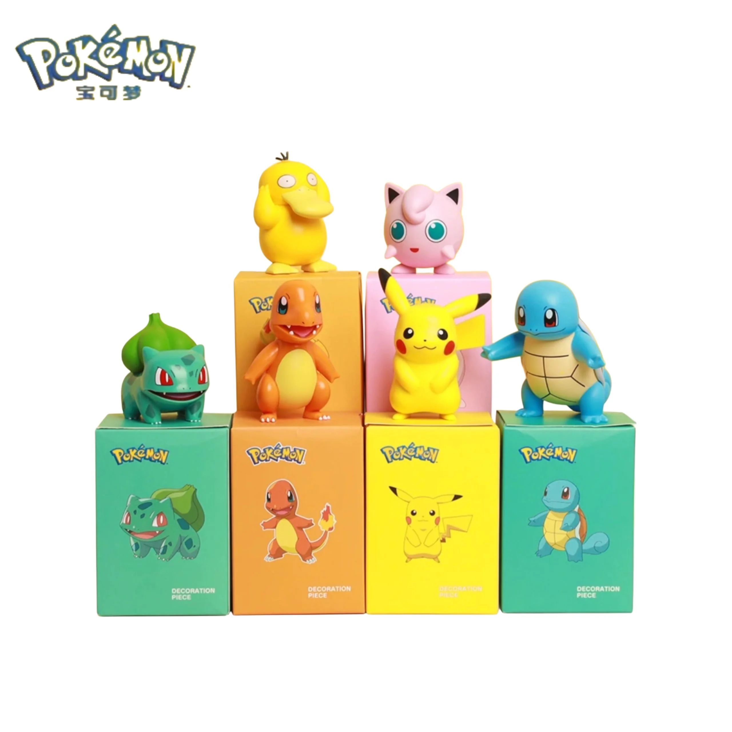 ФИГУРА POKEMON ORIGINAL BULBASAUR ЗЕЛЕНЫЙ 6 СМ - 3